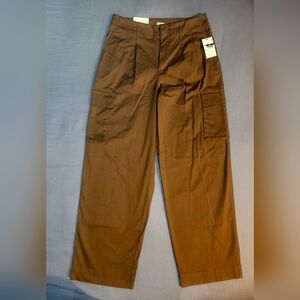 NWT A New Day Brown Wide Leg Cargo Pants